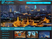 Tablet Screenshot of blugeckobangkoktours.com